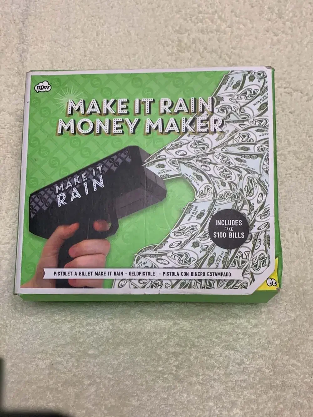 Black Cash Gun - Make It Rain Money Maker
